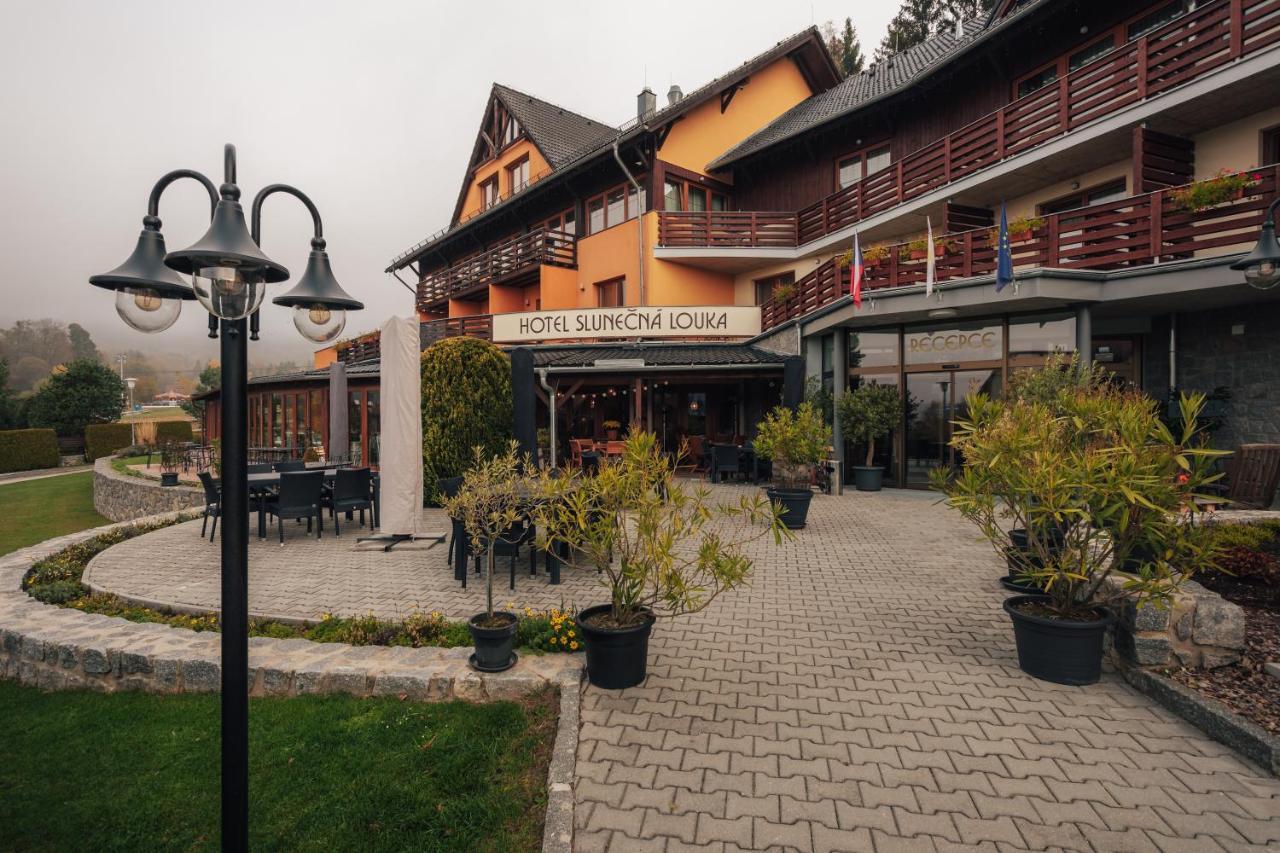 Hotel Slunecna Louka Lipno nad Vltavou Exterior photo